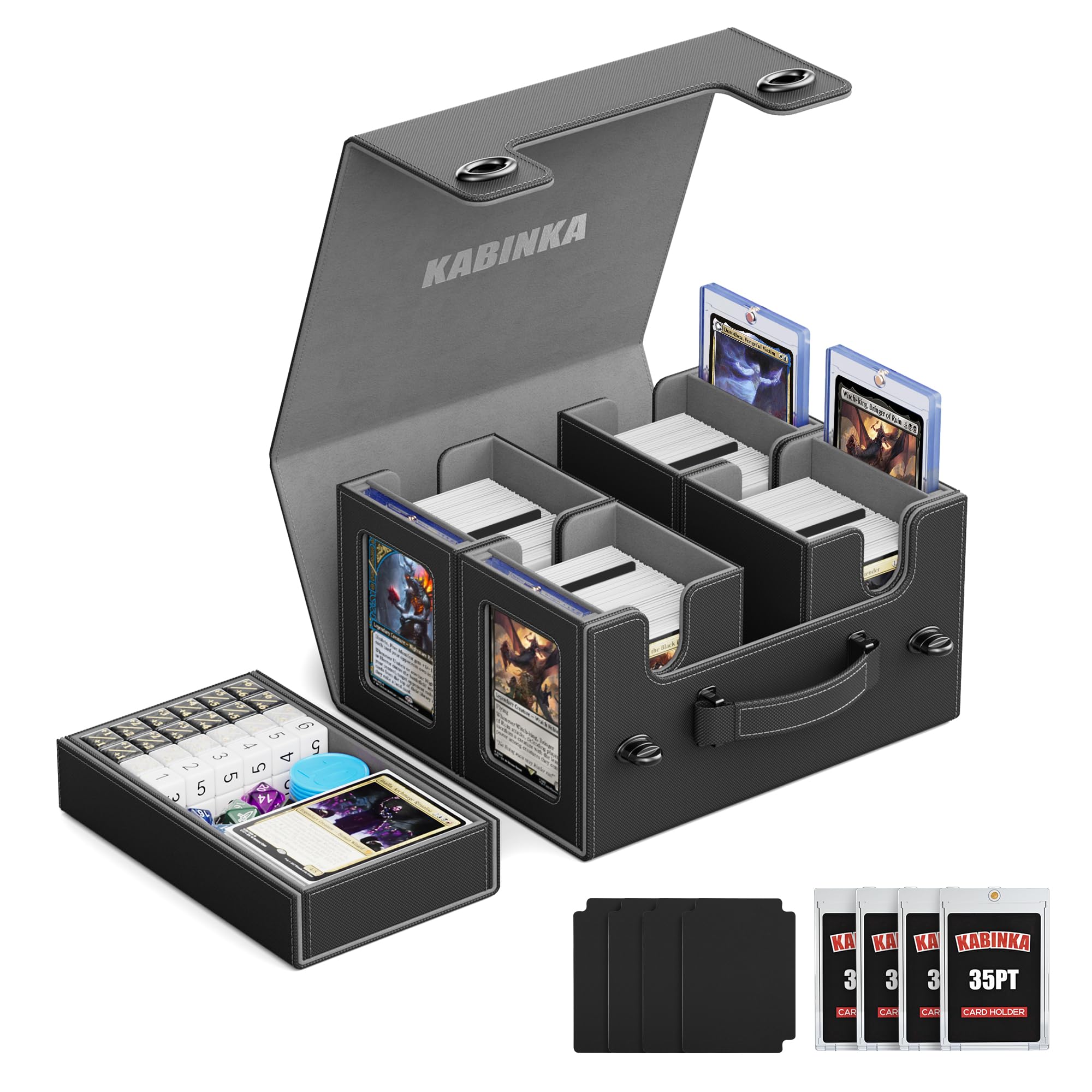 Amazon.com: Kabinka Commander Deck Box for MTG with Handle, Multi